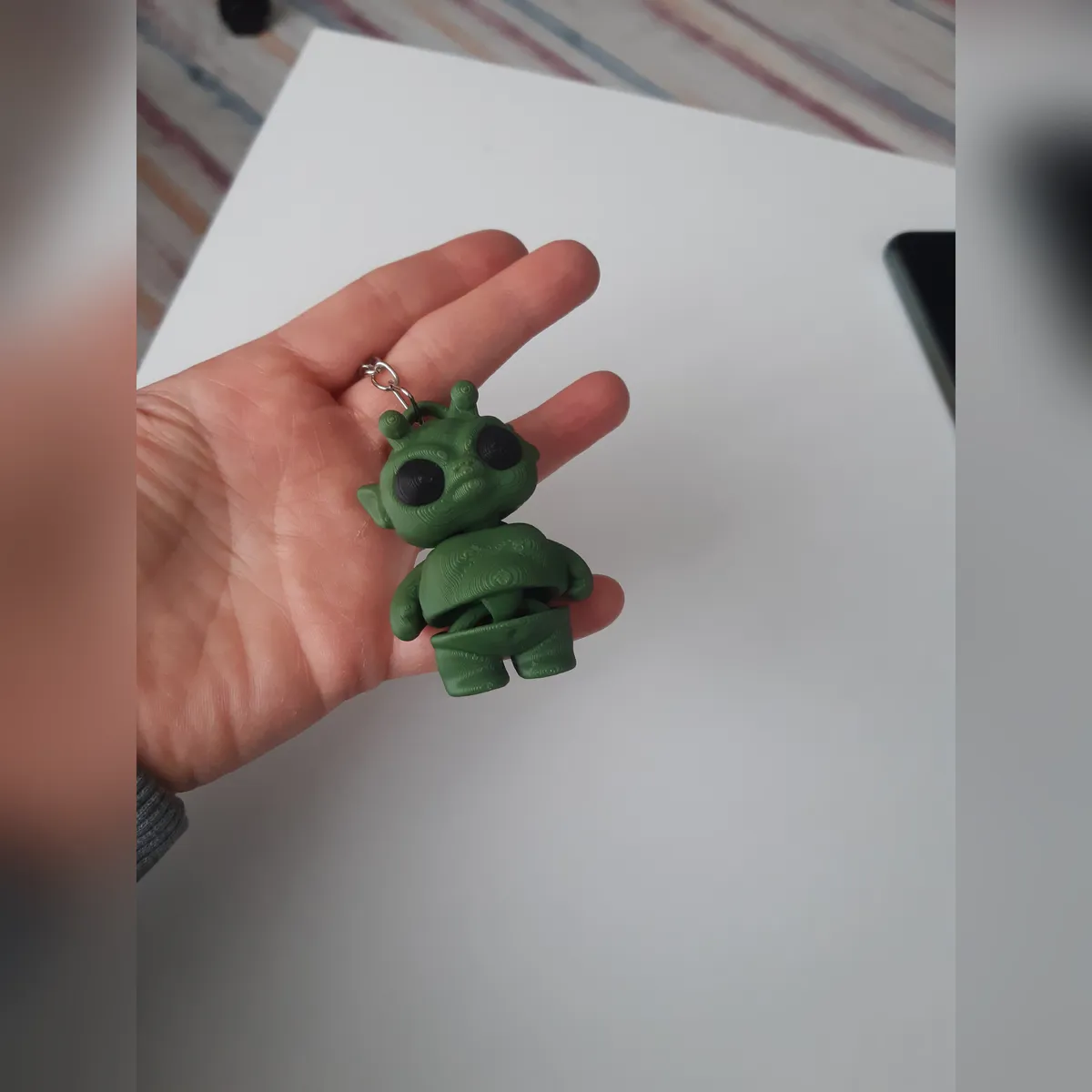 Hareketli Yeşil Uzaylı