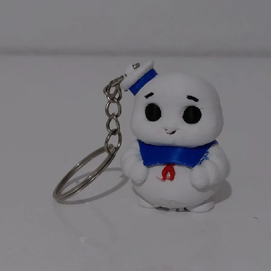Hayalet Avcıları Marshmellow Adam - Anahtarlıklı Oyuncak