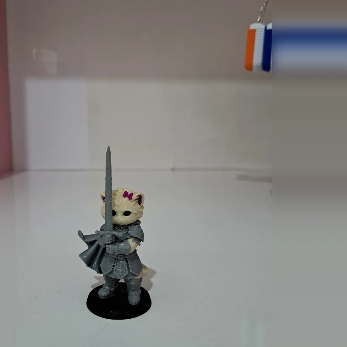 Knight Cat - Anahtarlıklı Oyuncak