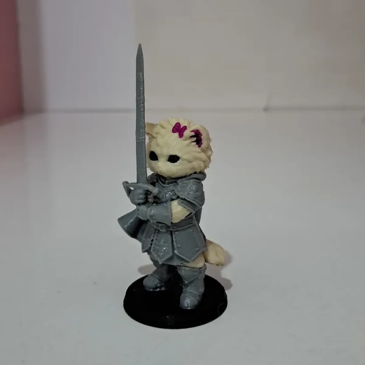 Knight Cat - Anahtarlıklı Oyuncak