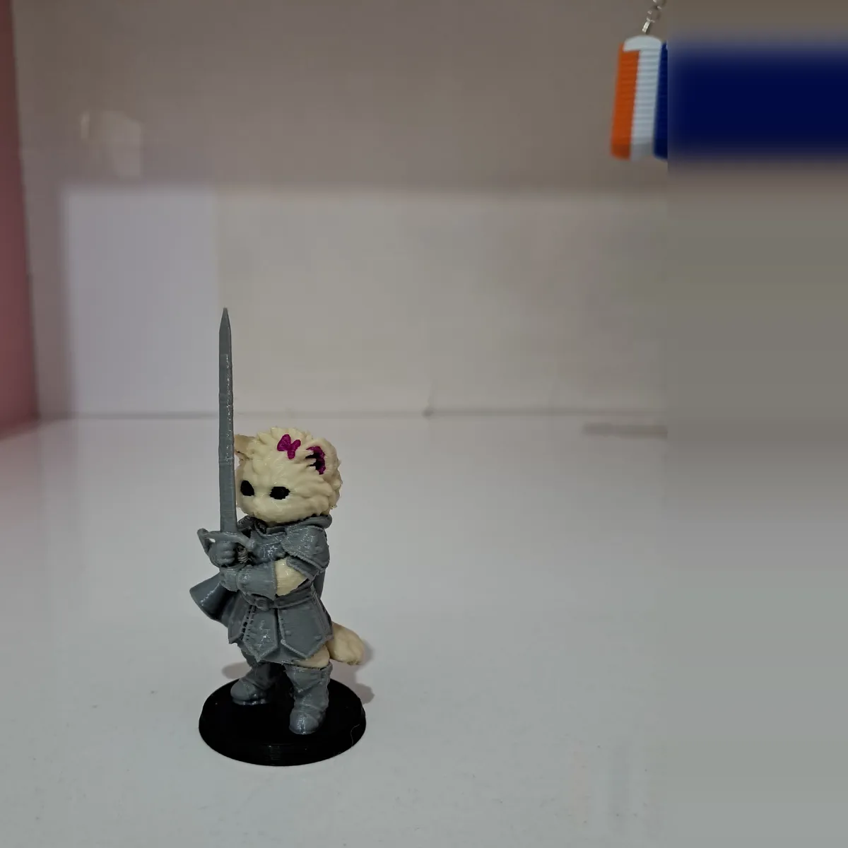 Knight Cat - Anahtarlıklı Oyuncak