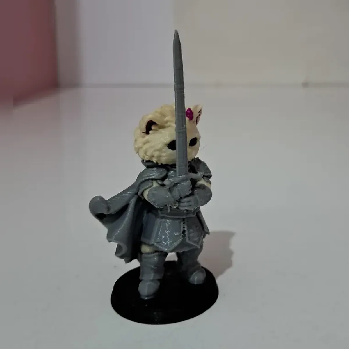 Knight Cat - Anahtarlıklı Oyuncak