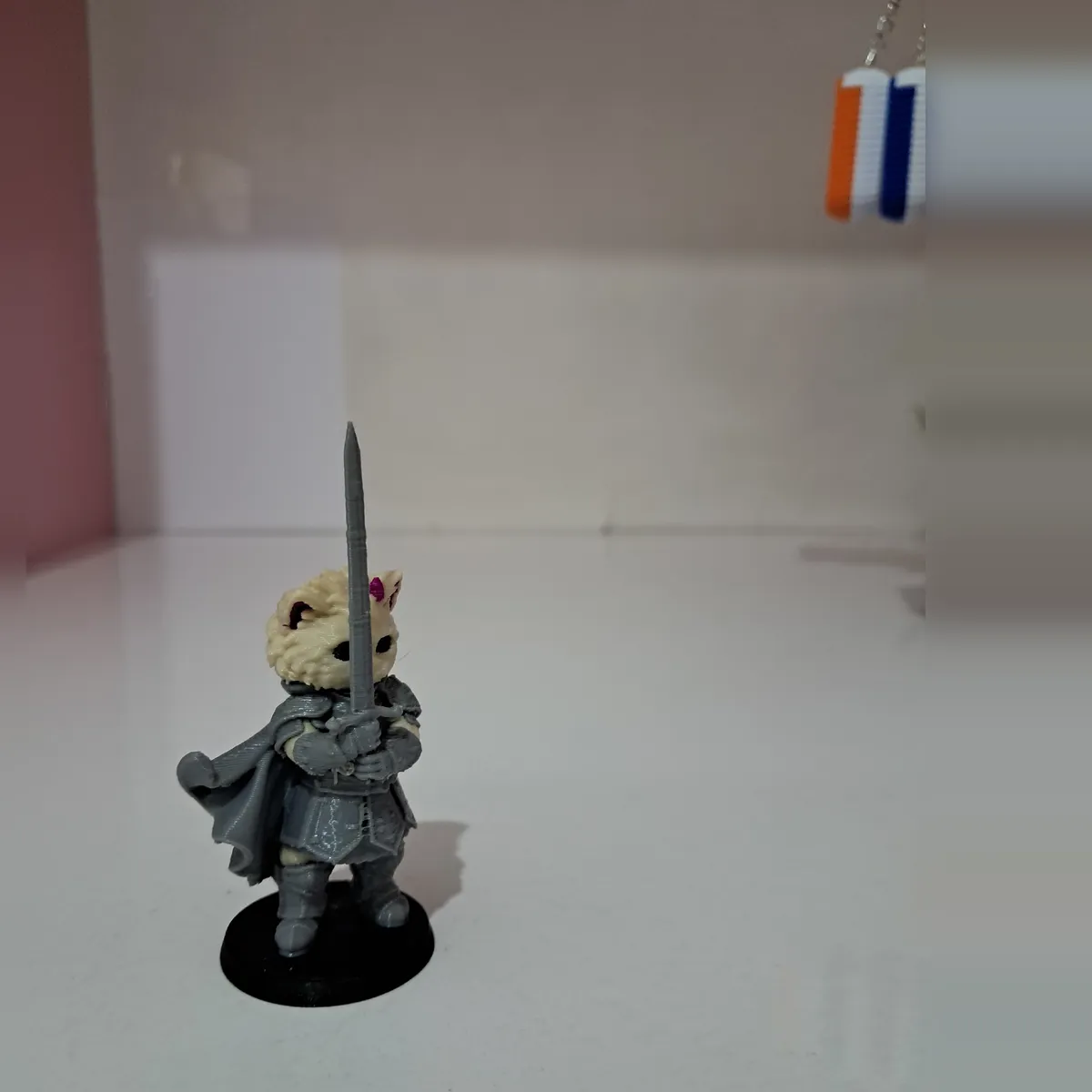 Knight Cat - Anahtarlıklı Oyuncak