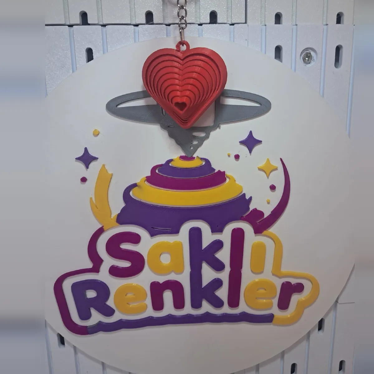 Sonsuz Kalp Anahtarlık