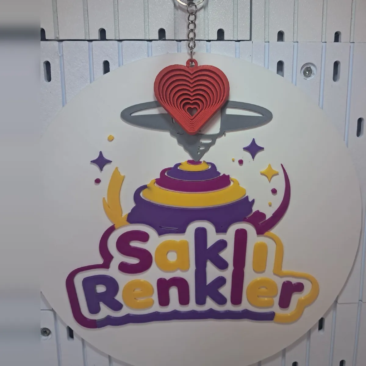Sonsuz Kalp Anahtarlık