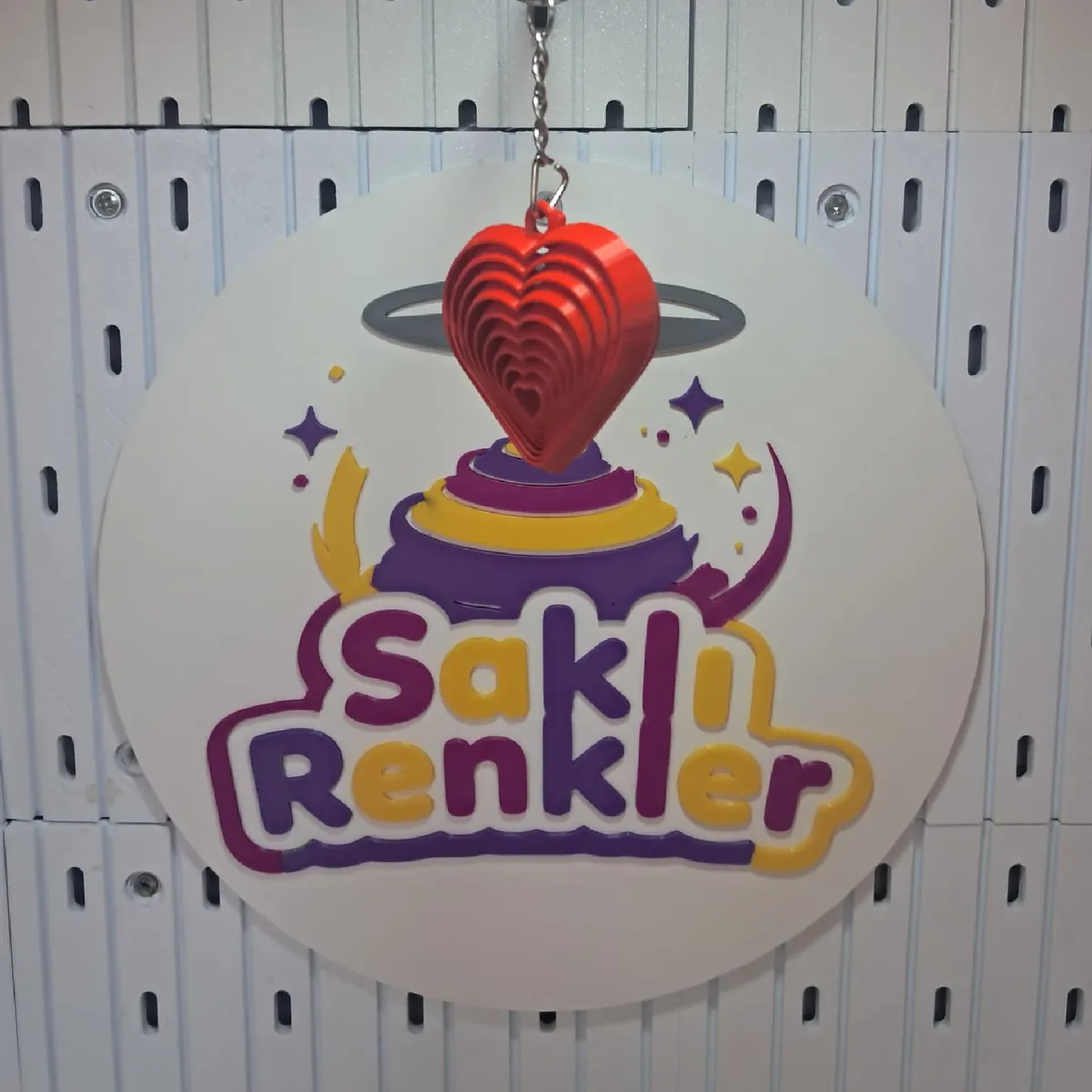 Sonsuz Kalp Anahtarlık
